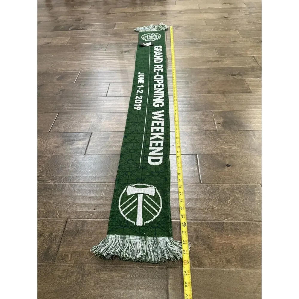 MLS Portland Timbers Scarf Grand ReOpening Weekend 2019 Providence Park 64x7 NWT